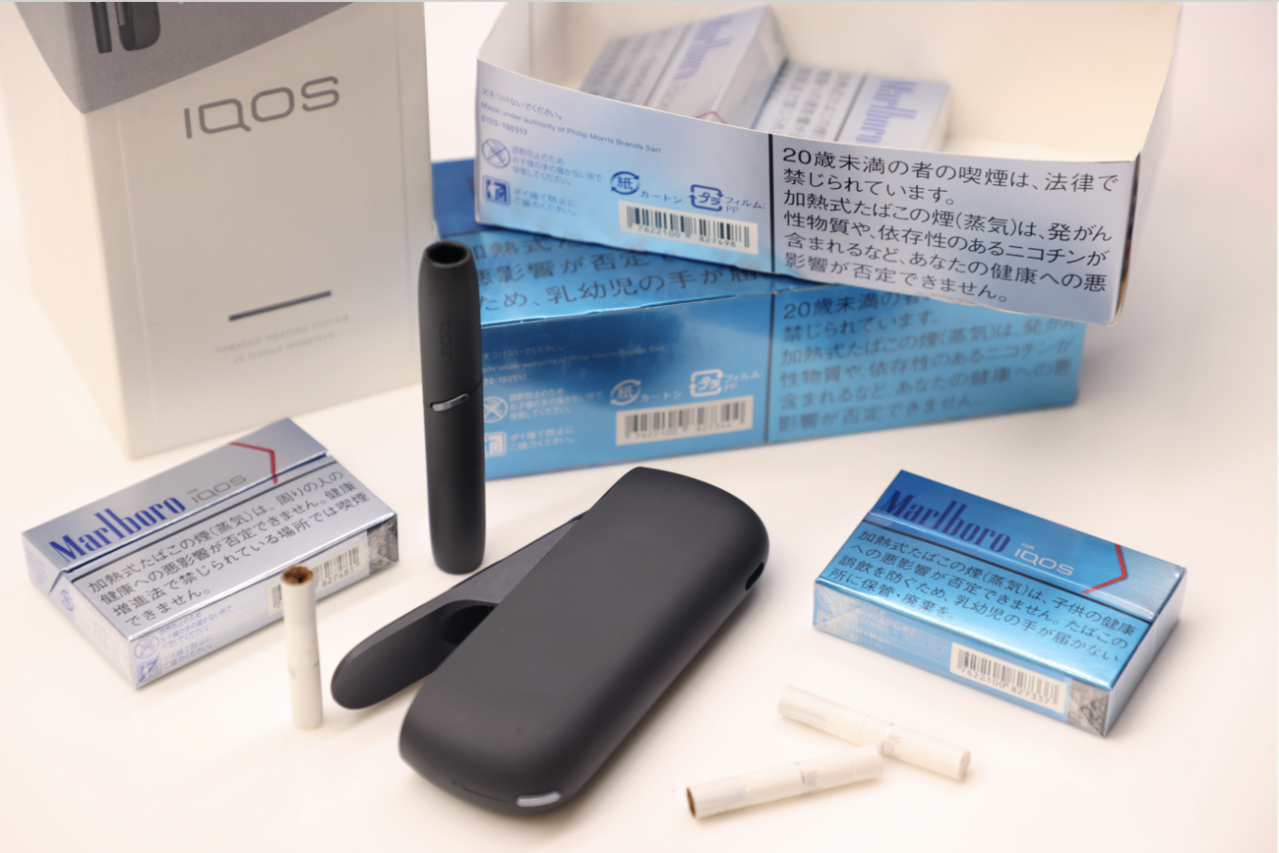 iQos products from Japan