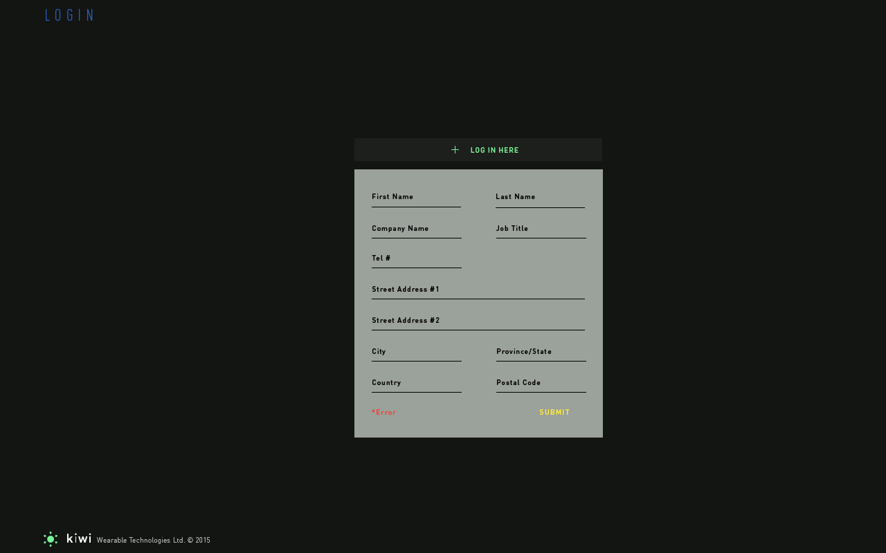 Kiwi Wearables Dashboard 3